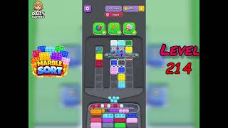 Marble Sort Level 214 Walkthrough