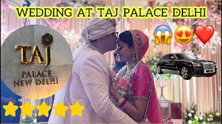 WEDDING AT TAJ PALACE NEW DELHI HOTEL | BHAI KA SHAADI DAY😍❤️