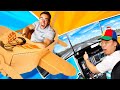 BROKE vs PRO Flight Simulator