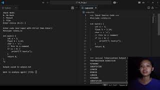 Multi-Language Lexical Analyzer || Programming Languages