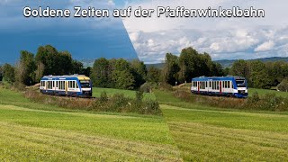 Goldene Zeiten auf der Pfaffenwinkelbahn / Alter Lint 41 trifft auf Neuen / 10.09.22