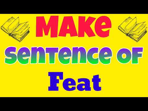 How do you use feat in a sentence?