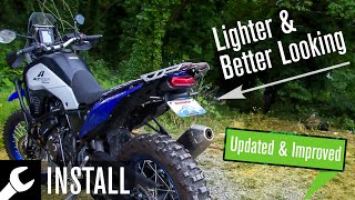 Installing the Improved the Tenere 700 Tail Tidy | AltRider