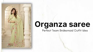 Organza Saree: Style \u0026 Elegance / Organza Saree with price