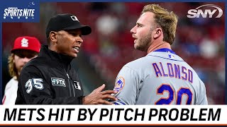 Reacting to Mets hit by pitch problem, Chris Bassitt's comments | SportsNite | SNY