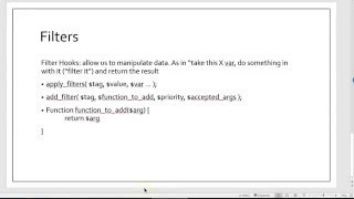 WordPress Hooks Part 2 (Filters)