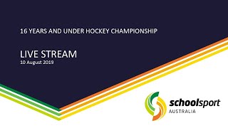 2019 SSA 16 Years \u0026 Under Hockey Championships