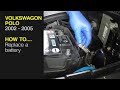 Volkswagen Polo (2002 - 2005) -  Engine oil & filter change