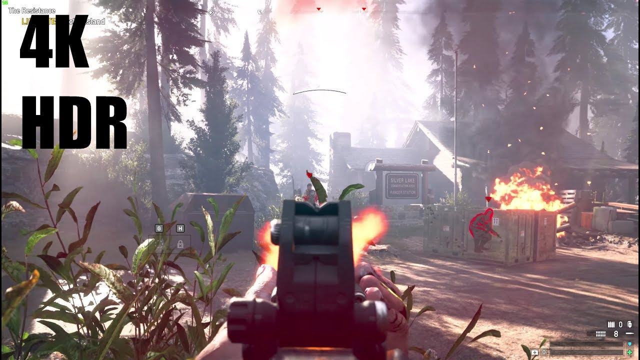 Hdr Gameplay Far Cry 5 4k Youtube