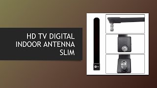 HD TV DIGITAL INDOOR ANTENNA SLIM