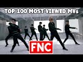 [TOP 100] Most Viewed FNC Music Videos (September 2021)