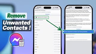 How to Remove Unwanted Contacts from Facebook Messenger! [Permanently]