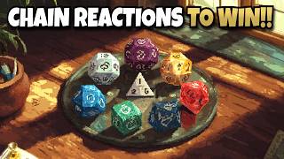 This Game About Making Chain Reactions with Dice is SO GOOD!