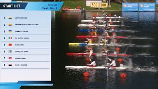 K2 X 500 SF2 / 2023 ICF Canoe-Kayak Sprint World Championships \u0026 Olympic Qualifier