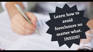 5 Sure Ways to Avoid Foreclosure