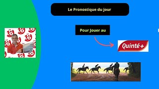 Pronostic pour le quinté du jour du DIMANCHE 16 Février réunion,1 course 4 A VINCENNES