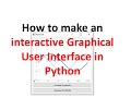 How to make a basic GUI for interactive plot in Python | PyQt5 | PyQtGraph