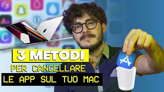 3 Metodi per CANCELLARE QUALSIASI APP dal tuo MAC - come cancellare le app sul Mac