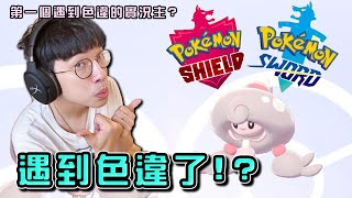 【寶可夢劍盾】第一天就抓到色違!? 迷光森林抓到色違寶可夢?!?! 這隻是色違嘛!? #3