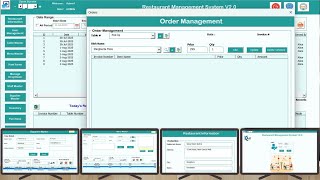 Restaurant Management System V2.0 in Excel VBA