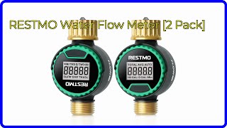 REVIEW (2025): RESTMO Water Flow Meter [2 Pack]. ESSENTIAL details.