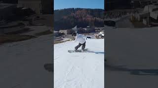 【snowboard】リバースターン