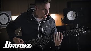 After The Burial's Justin Lowe demos the Ibanez RG90BKP