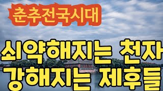 춘추전국시대, 제2편 춘추시대  17. 주나라의 쇠락과 혼란 -  제후에게 무시당하는 천자,  작은 나라 서주(西周), 노자(老子) 자연으로 돌아가라!