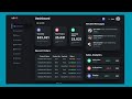 Admin Dashboard Using HTML CSS & JavaScript with Light & Dark Mode