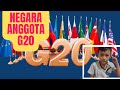 Inilah negara-negara anggota G-20... #shorts