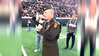 OSU Military Appreciation 4 - 77th Army Band & Fort Sill Half-Section