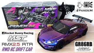 MST RMX 2.5 RTR GR86RB IP Brushless 1:10 Scale Rear-Wheel Drive High-Performance RC Drift Car