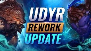 NEW REWORK: UDYR VGU UPDATE EARLY LOOK + NEW INFO - League of Legends #Shorts