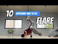 10 different way to do flare by Bimal Rana | Bboy tutorial