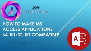 How to make Your MS Access Applications 64/32 Bit Compatible (PtrSafe)!