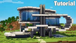 Minecraft: How to Build a Modern Beach House Tutorial