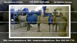 Ctp Boru Fittings Polyester Parça Yapımları Ctp Boru İzolasyonu