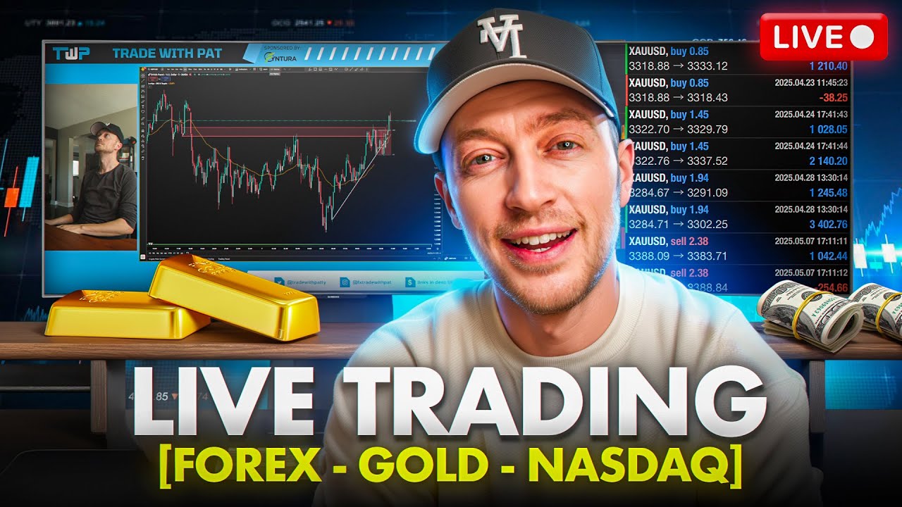 Live Trading Forex Gold And Nasdaq Week 2 Youtube