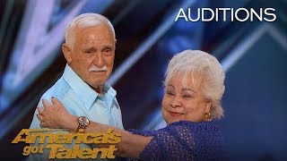 Celina and Filiberto: Elderly Couple Dirty Dance On AGT - America's Got Talent 2018