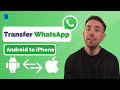 How to transfer WhatsApp Chats from Android to iPhone 2021-Android to iOS