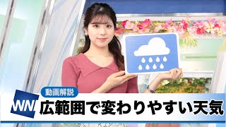 お天気キャスター解説 9月12日(火)の天気