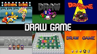 Evolution of Bomberman Draw Game Screens (1990-2023)