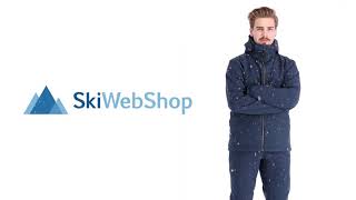 Tenson, Heim M, ski jacket, men, dark navy blue