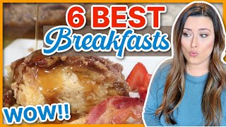 STOP MAKING BORING BREAKFAST!! 🍳 | 6 Breakfast “Shortcut” Recipes