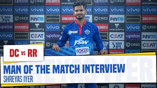 Shreyas Iyer: Man Of The Match Interview | DC v RR | IPL 2021