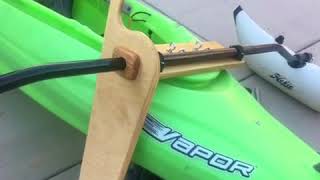 Kayak DIY sailing rig