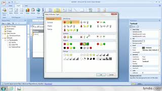SQL Tutorial - Adding indicators to a report in Reporting Services
