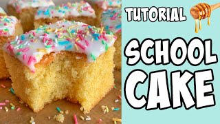 How to make School Cake! tutorial