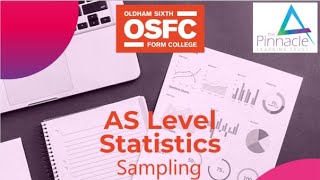 A level Statistics - Sampling Random and Systematic sampling