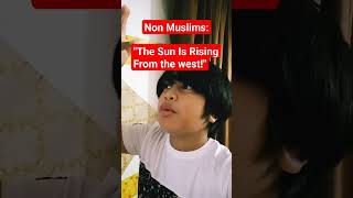 pov: You See The Sun Rising From The West